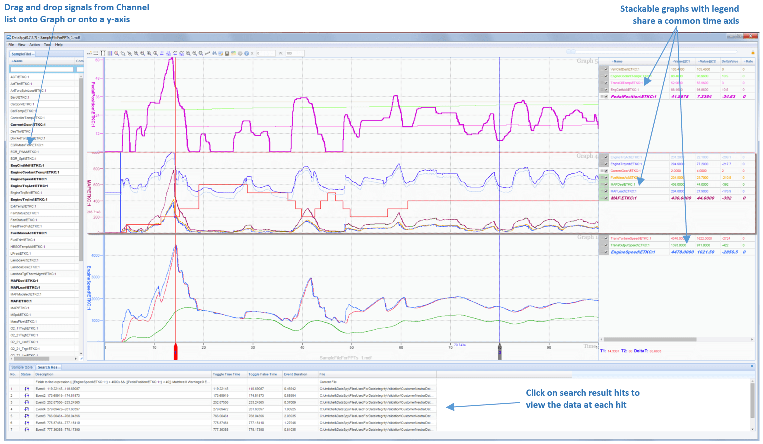 DataSpy User Interface DataSpy User Interface